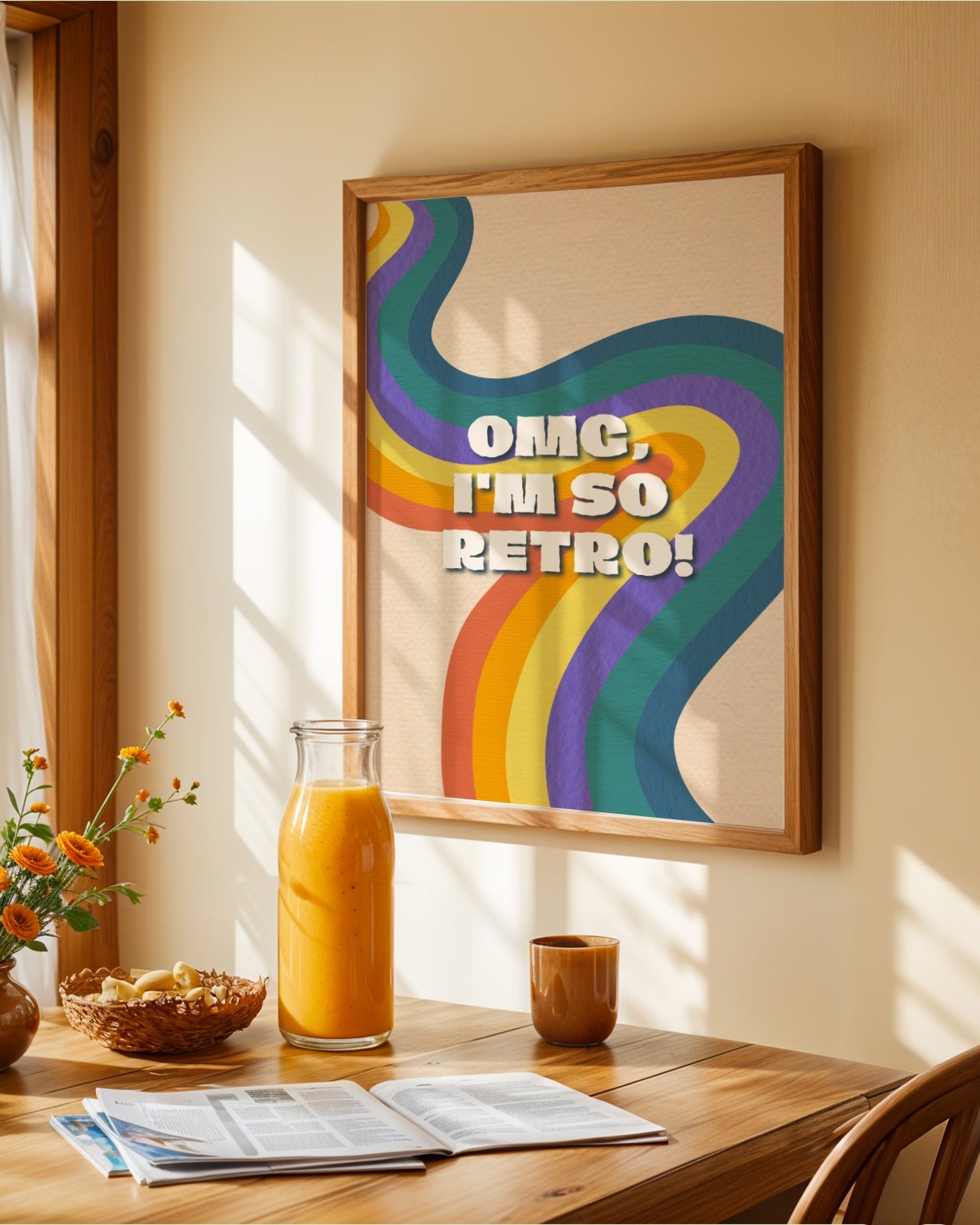 OMG, I'm So Retro Poster