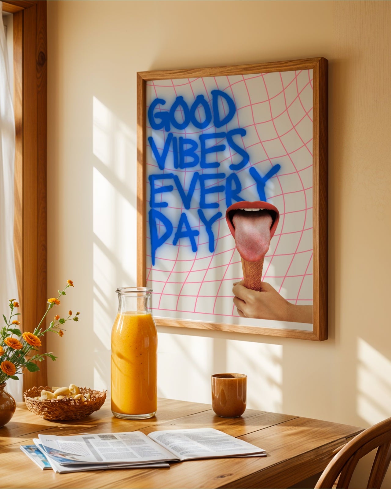 Good Vibes Everyday Poster