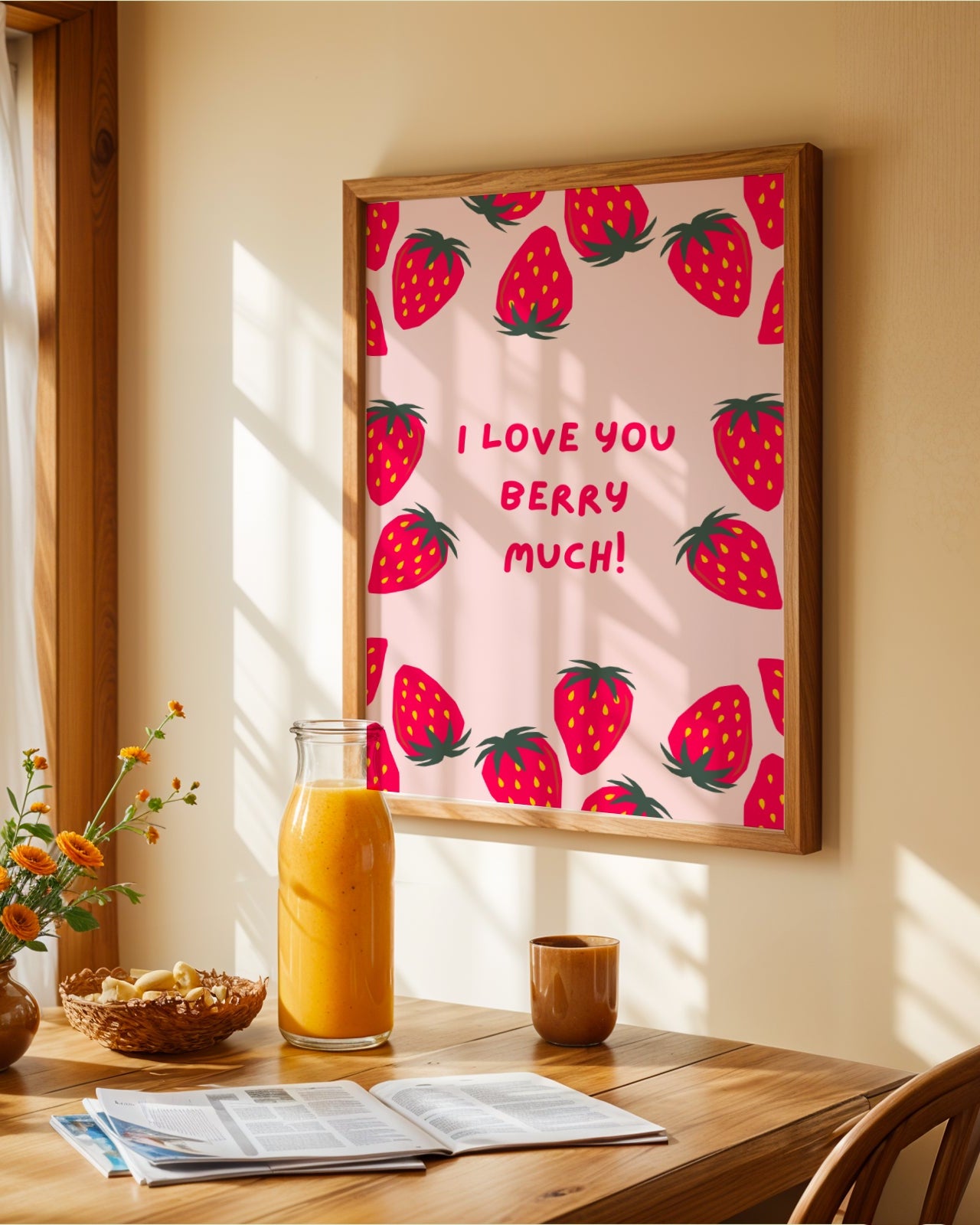I Love You Berry Much Poster