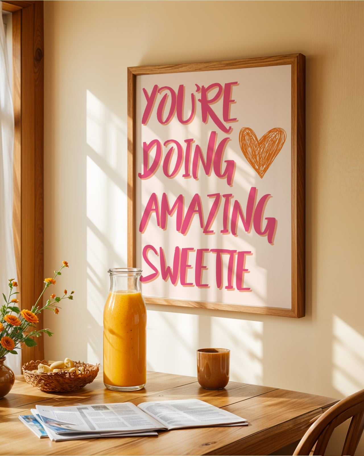 You're Doing Amazing Sweetie Poster