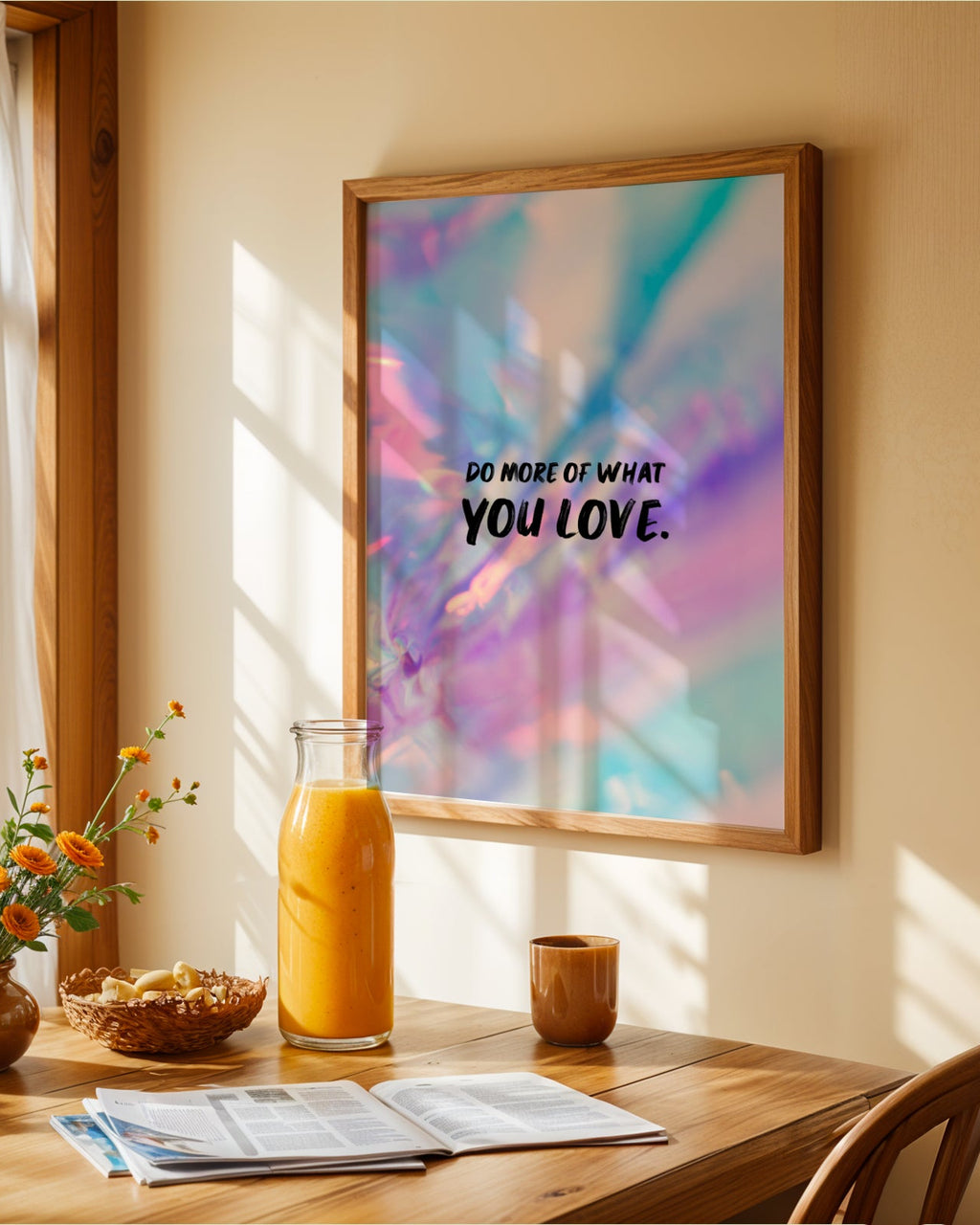 Do More Of What You Love No.2 Poster