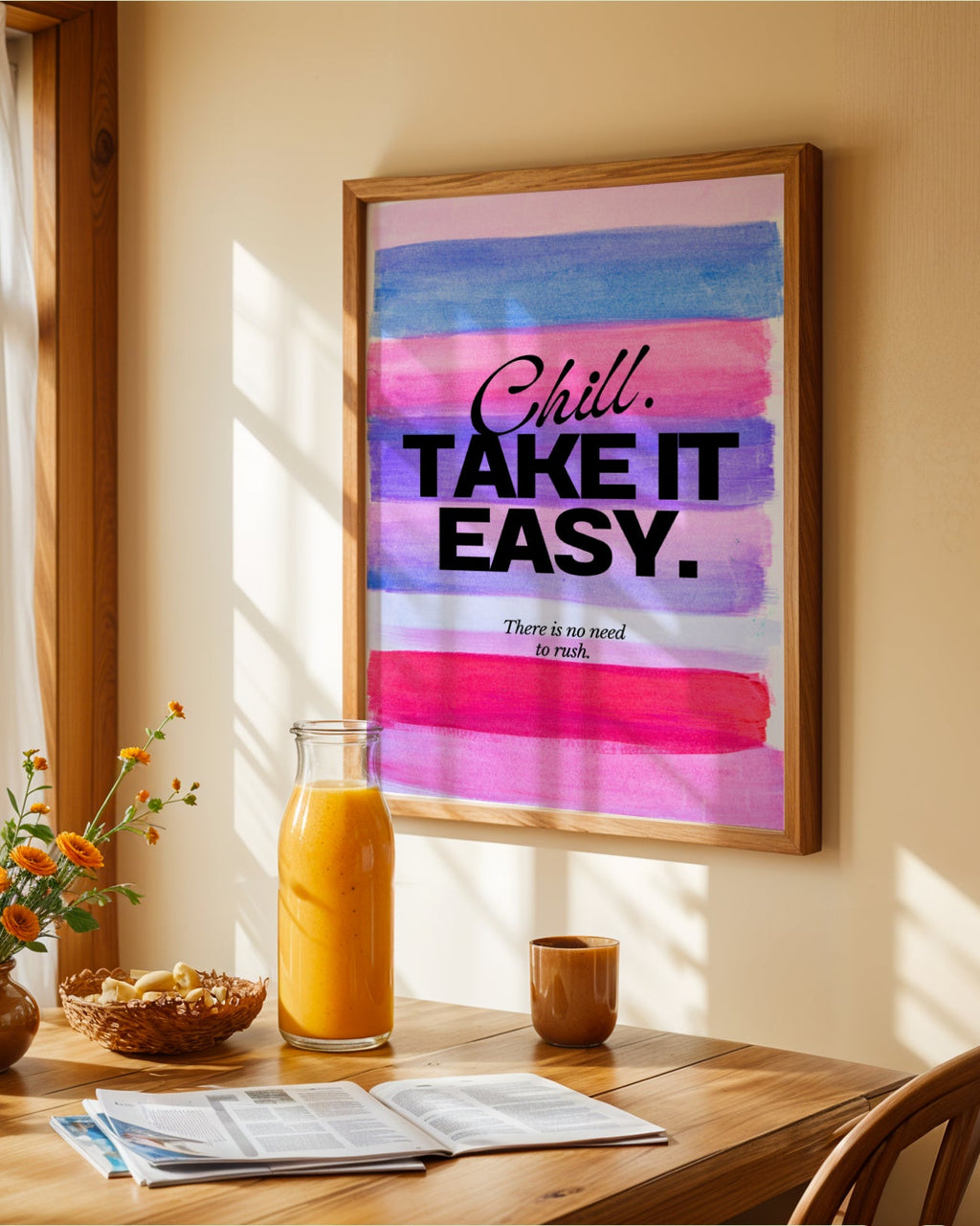 Chill Take It Easy Poster