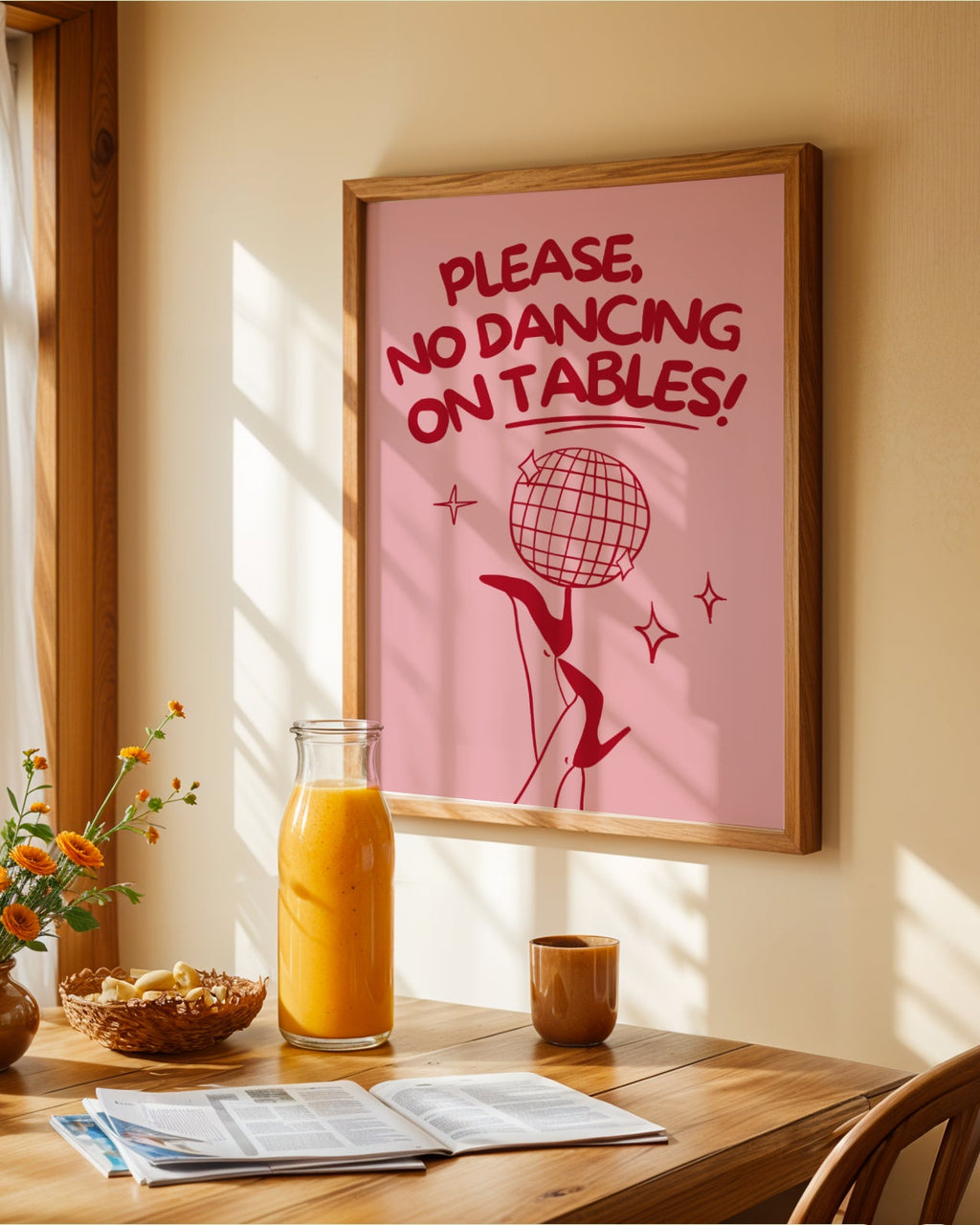 Please, No Dancing On Tables Poster