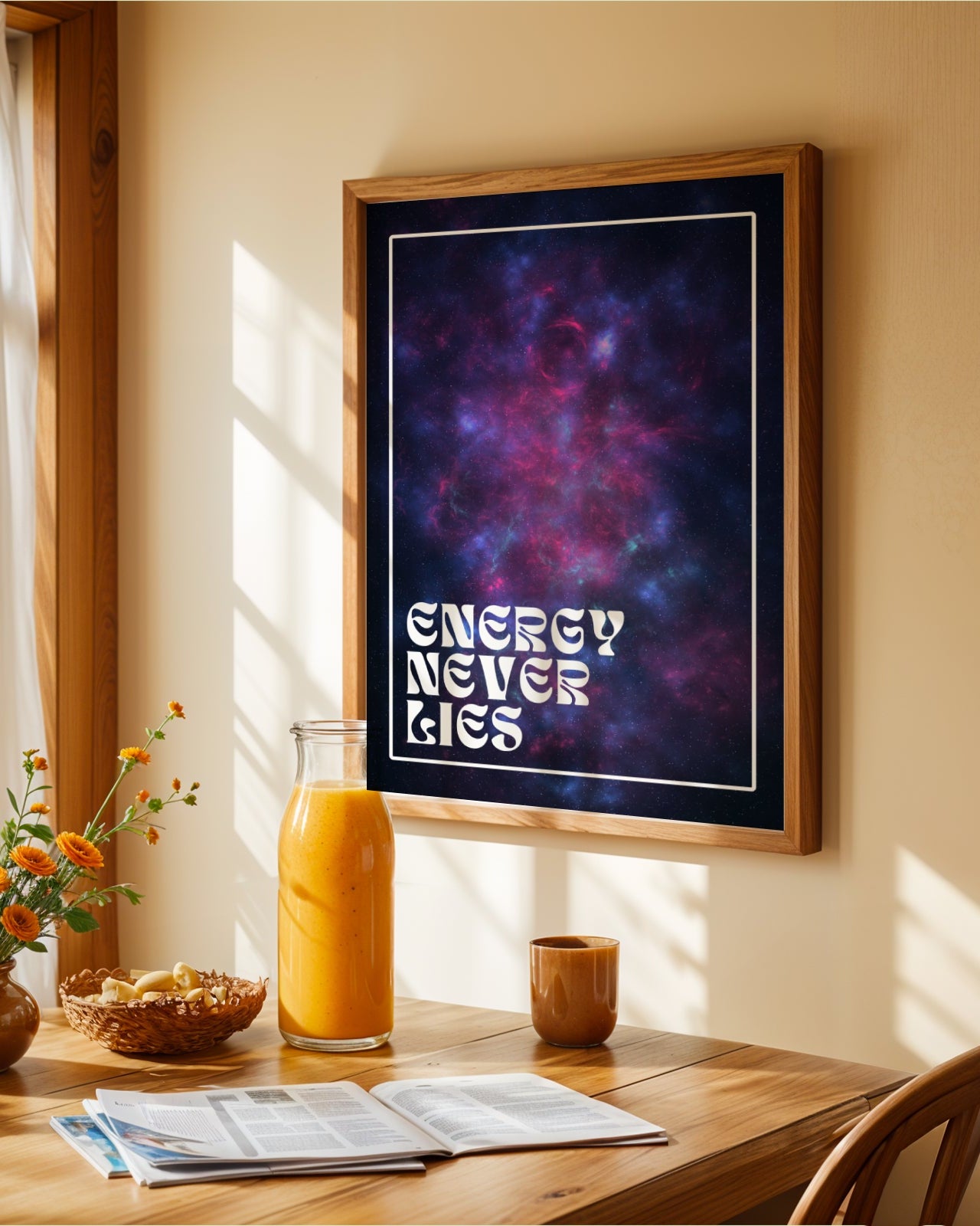 Energy Never Lies Poster
