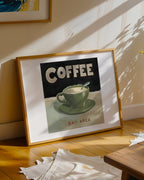 Coffee, Bay Area Poster