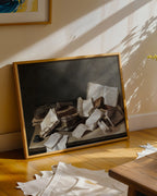 Messy Books No.2 Poster