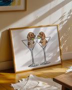 Cheers on Paws No.2 Poster