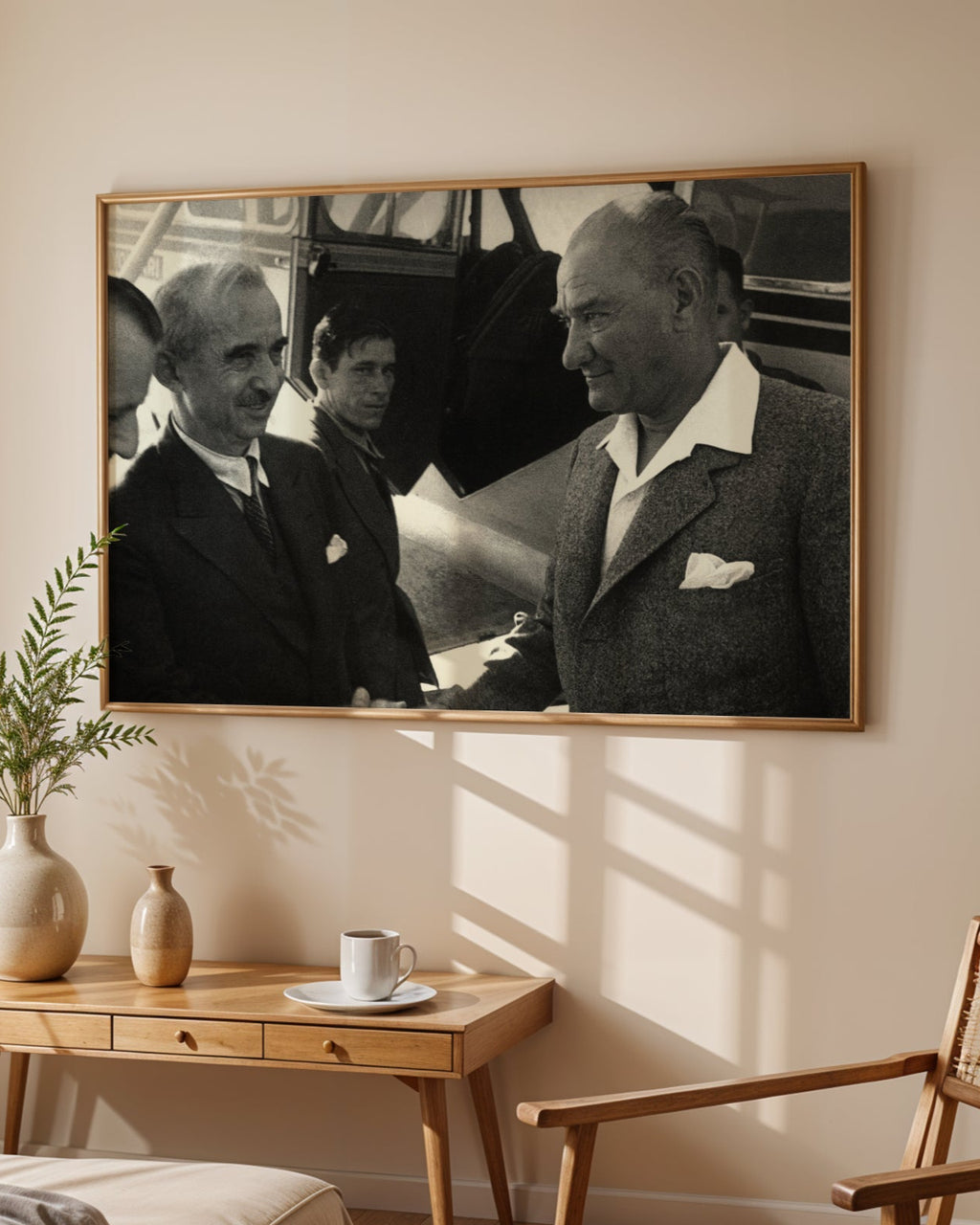 Mustafa Kemal Atatürk ve İsmet İnönü Poster