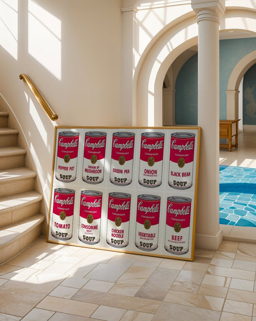 Andy Warhol Campbells Soup Poster