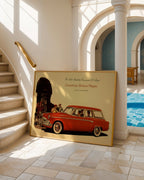 The 1955 Studebaker Commander V-8 Poster