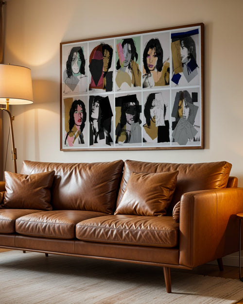 Andy Warhol - Mick Jagger Poster