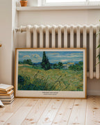 Van Gogh Green Wheat Fields Poster