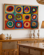 Wassily Kandinsky Color Study Poster