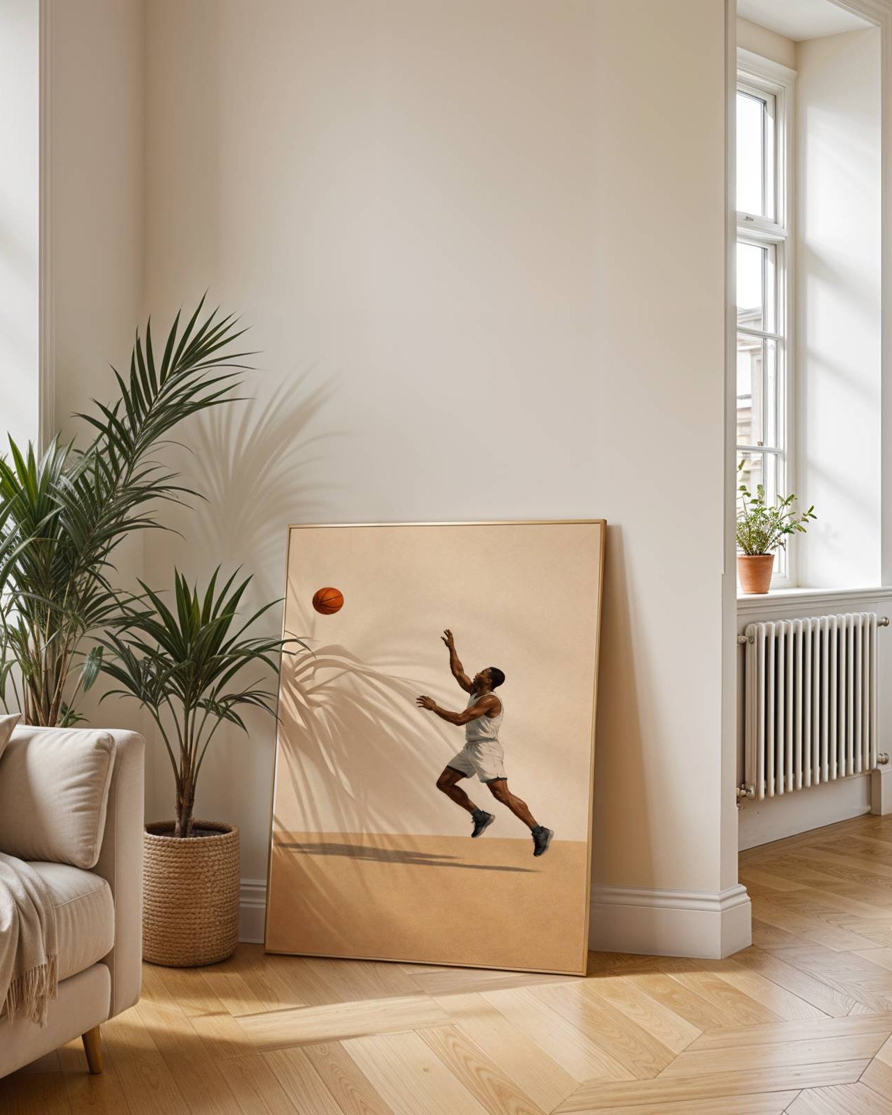 Basketball No.4 Poster