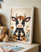 Sevimli İnek Poster