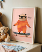 Roll in Pajama Poster