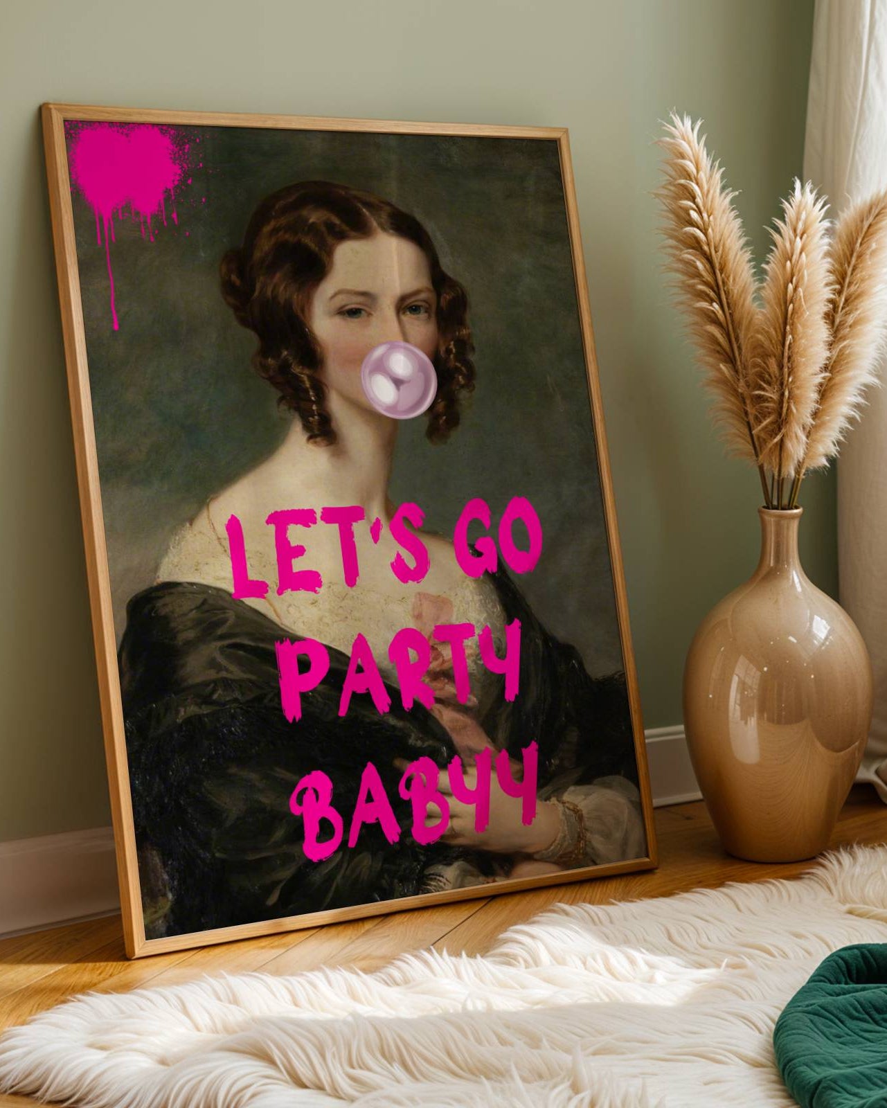 Let's Go Party Baby Poster