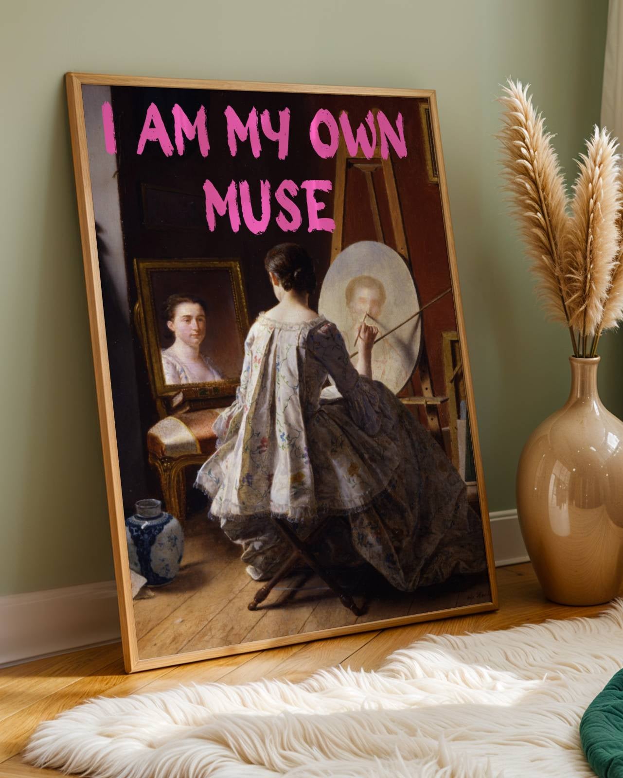 I Am My Own Muse Poster