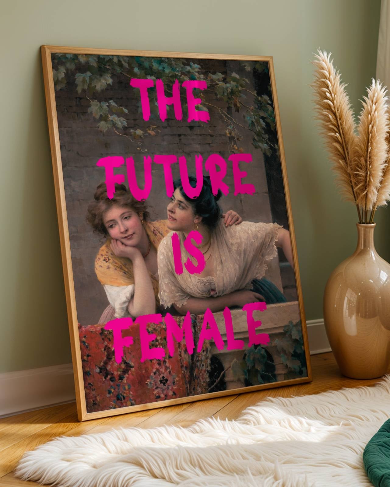 The Future Is Female Poster