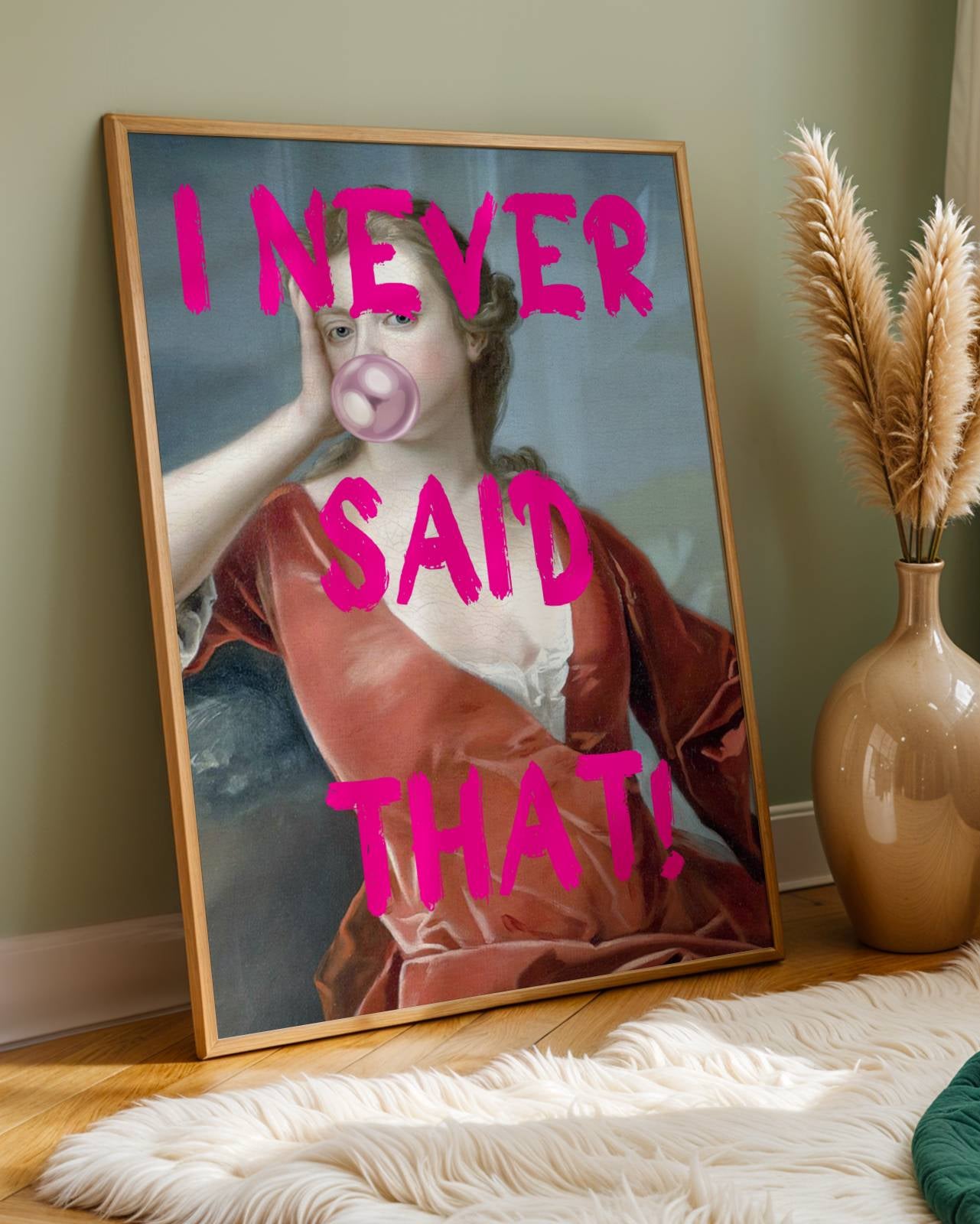 I Never Said That Poster