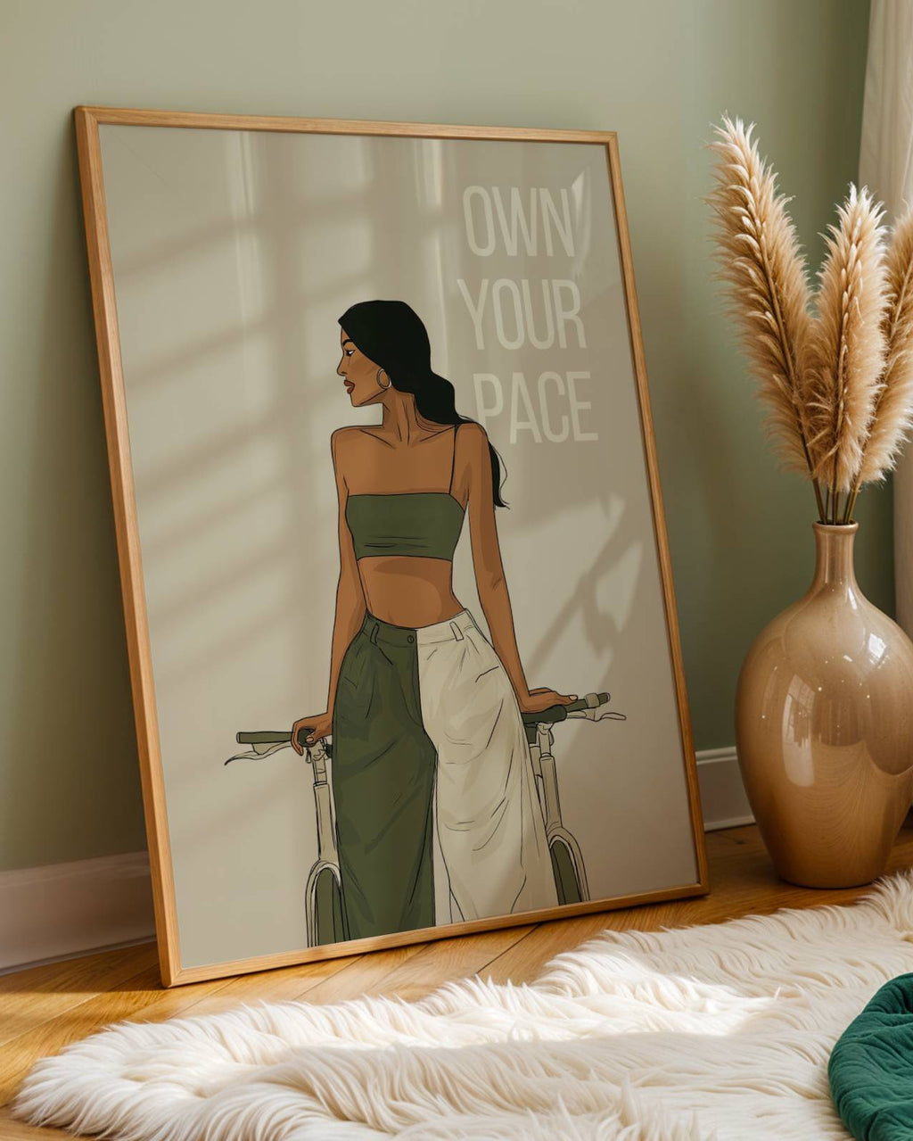 Own Your Pace Poster