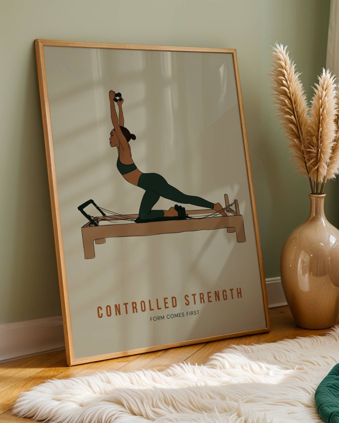Controlled Strength Poster