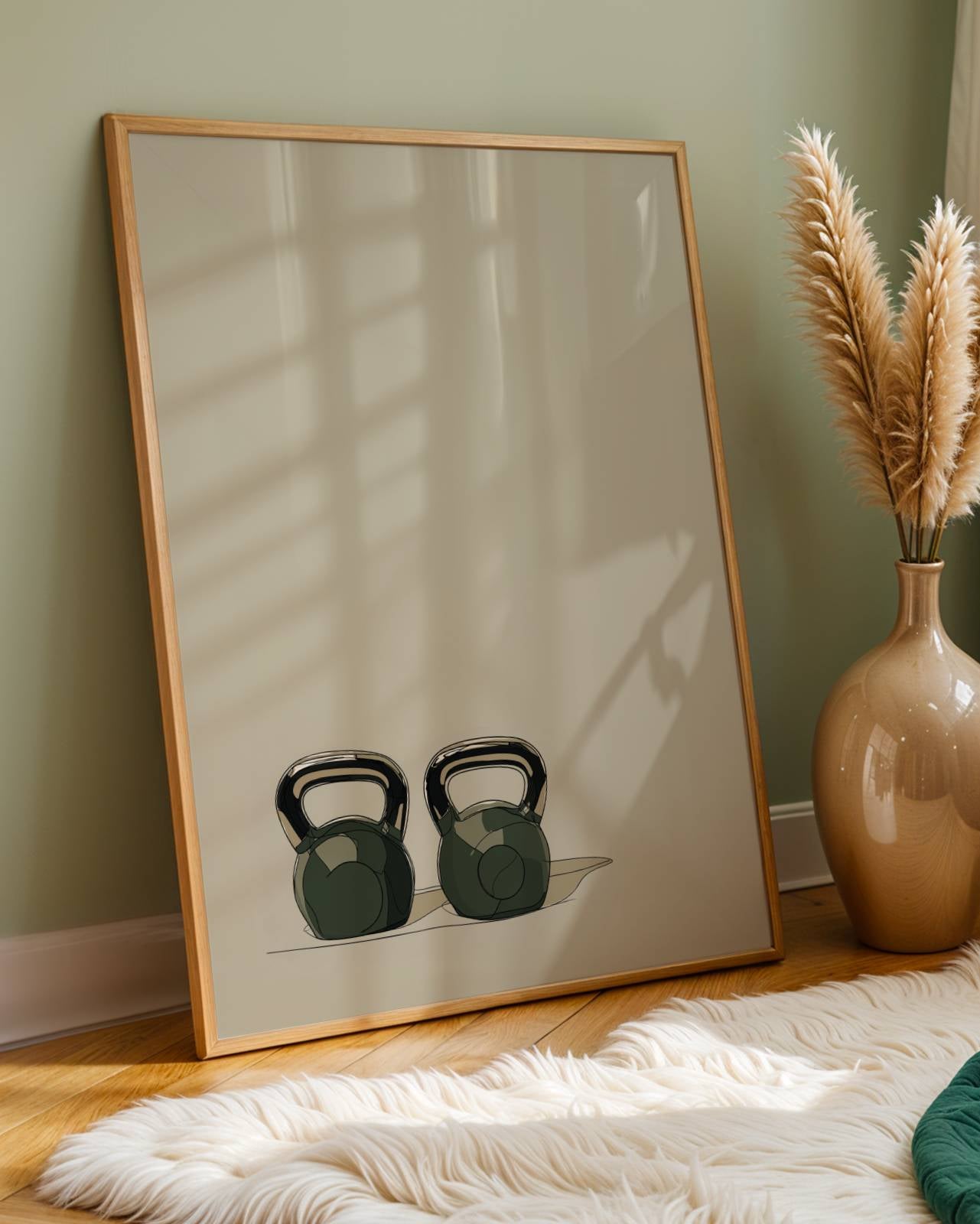 Dumbbells No.2 Poster