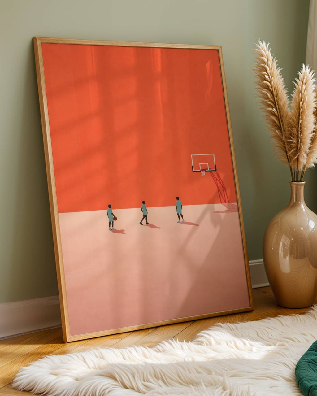 Basketball No.3 Poster