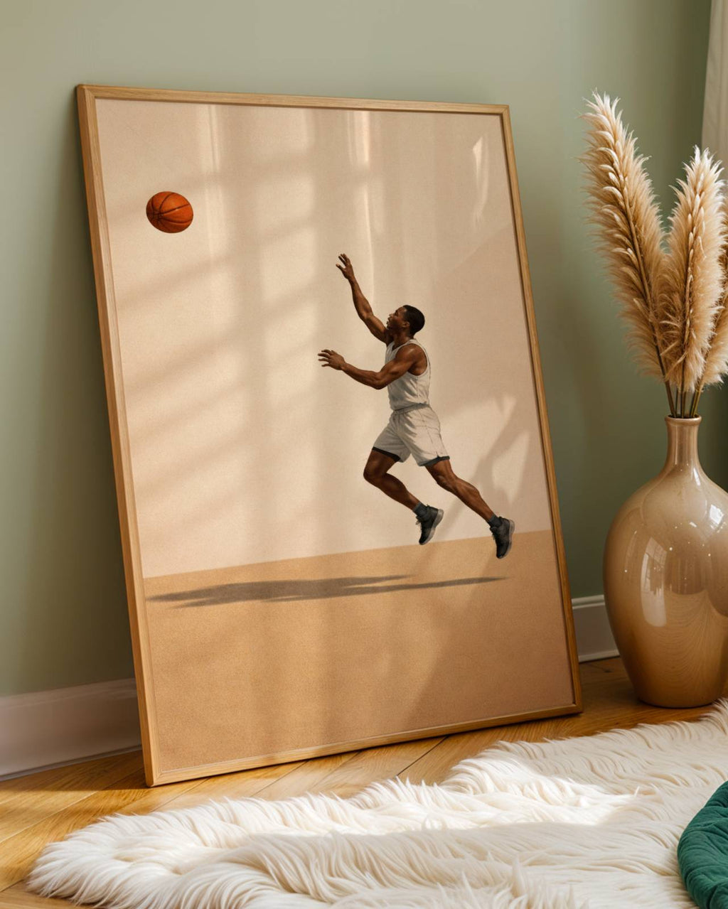 Basketball No.4 Poster