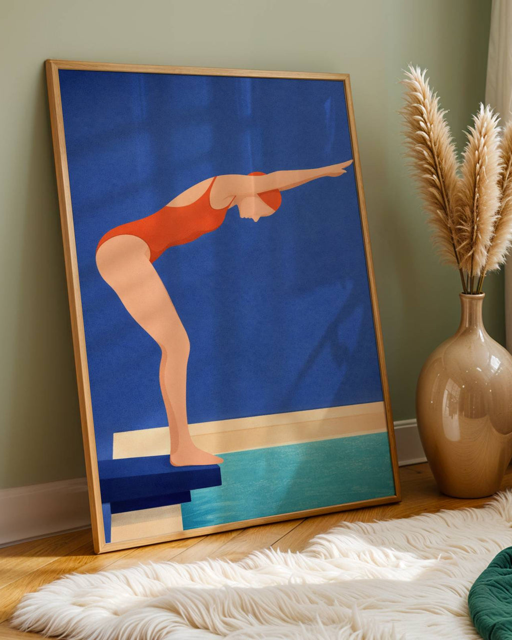 Diving Poster