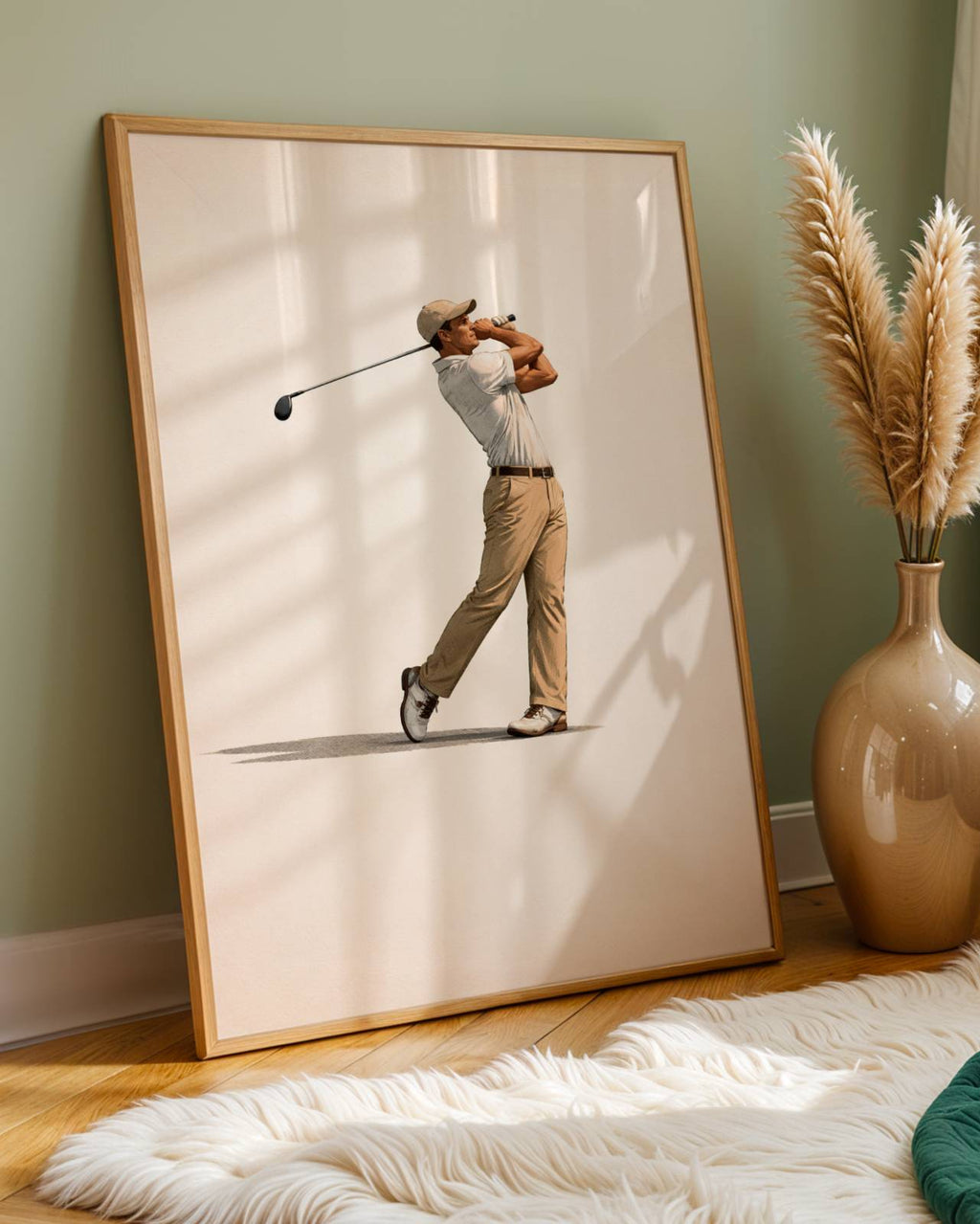 Golf Minimal Poster