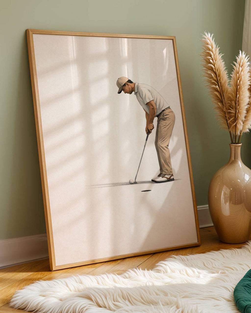 Golf Putting Poster