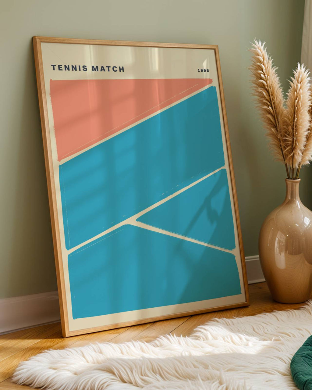 Tennis Match Poster