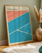 Tennis Match Poster