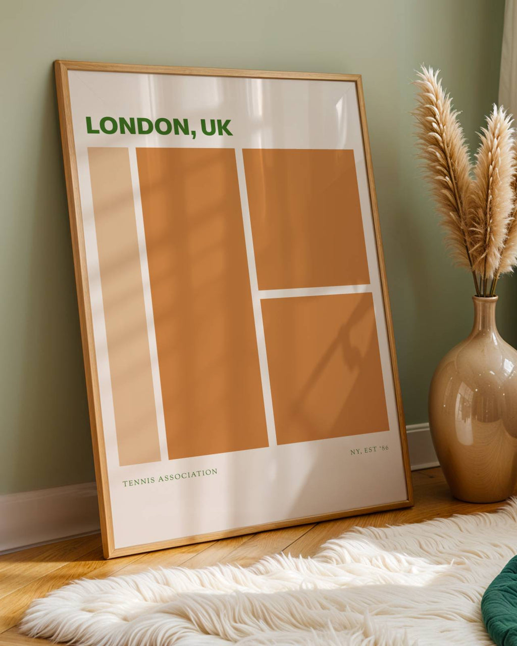 London Tennis Association Poster