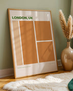 London Tennis Association Poster