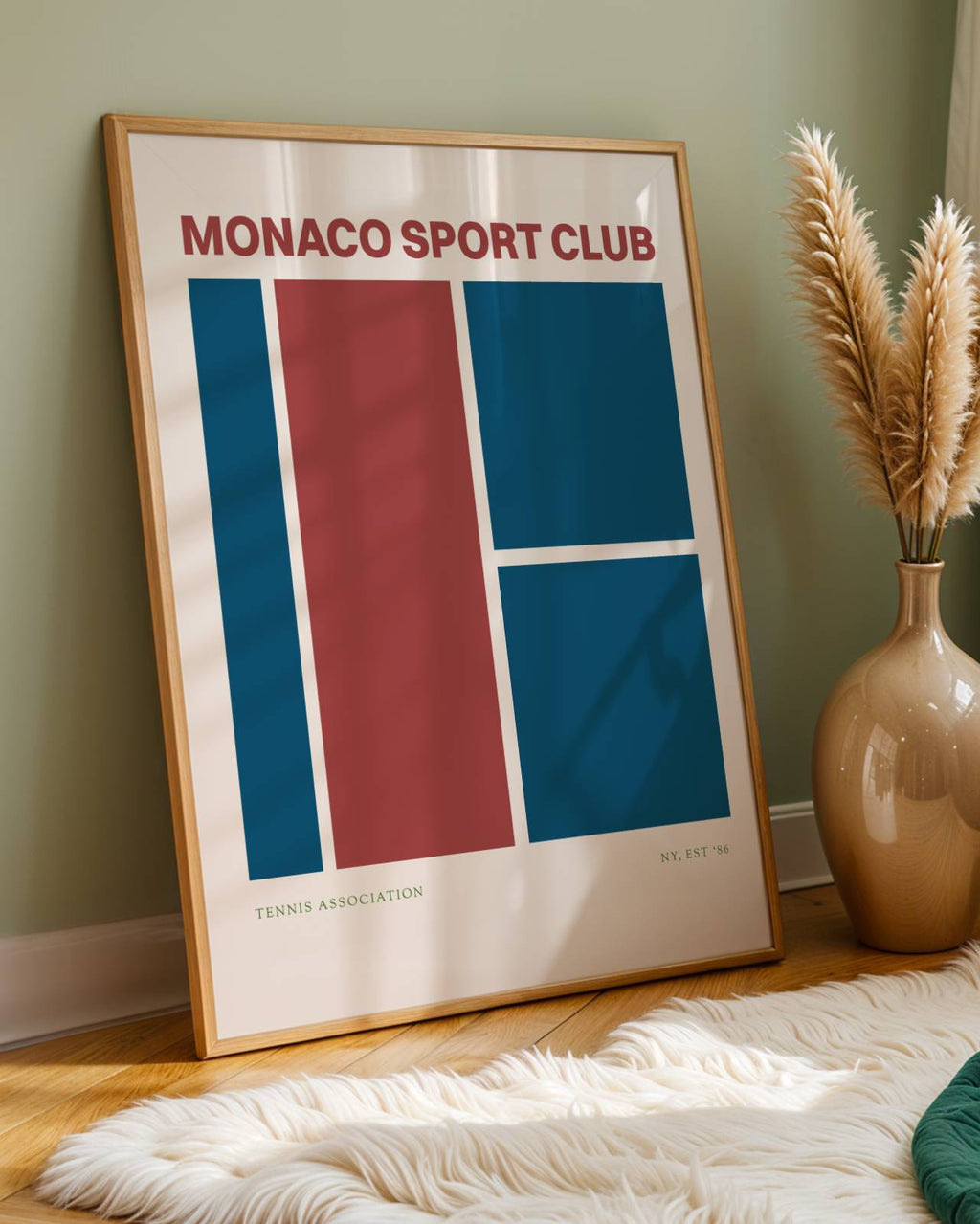 Monaco Sport Club Poster