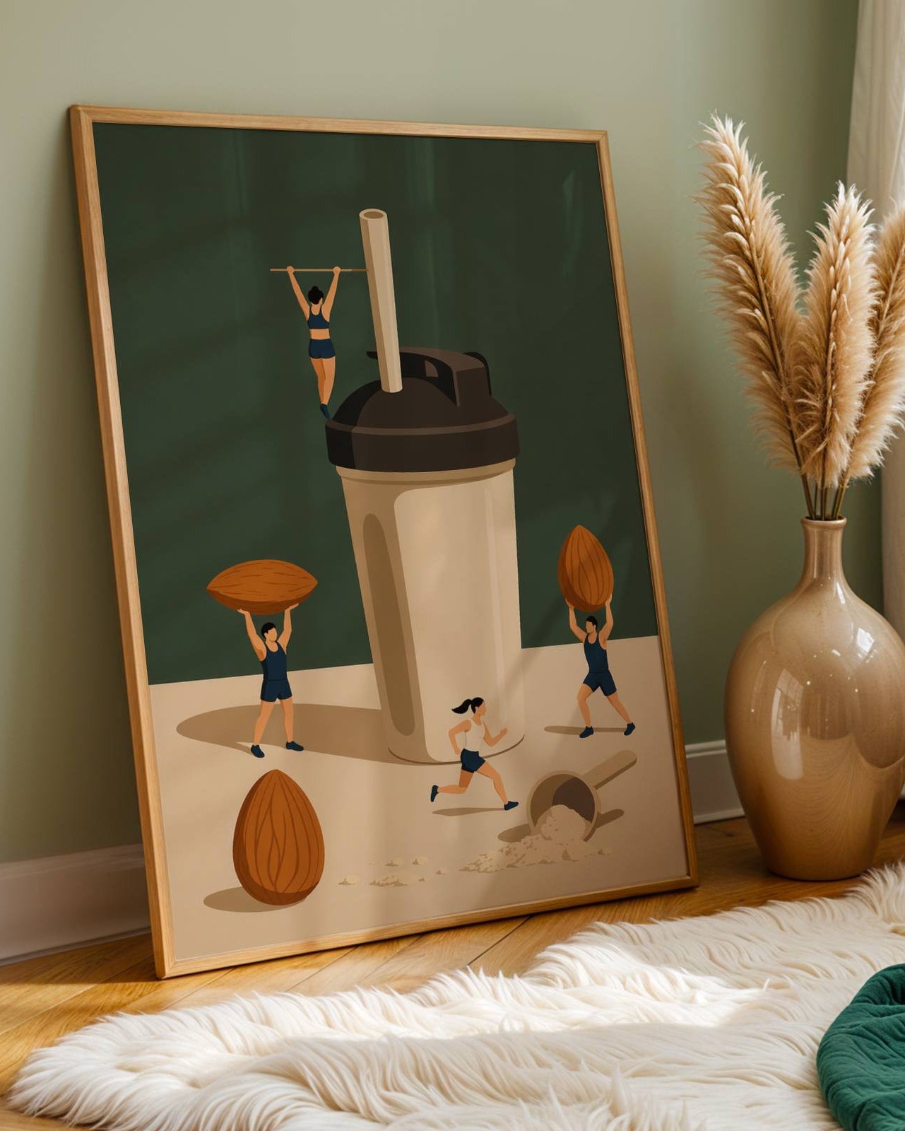 Protein Shaker Poster