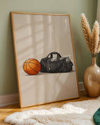 Basketball No.7 Poster