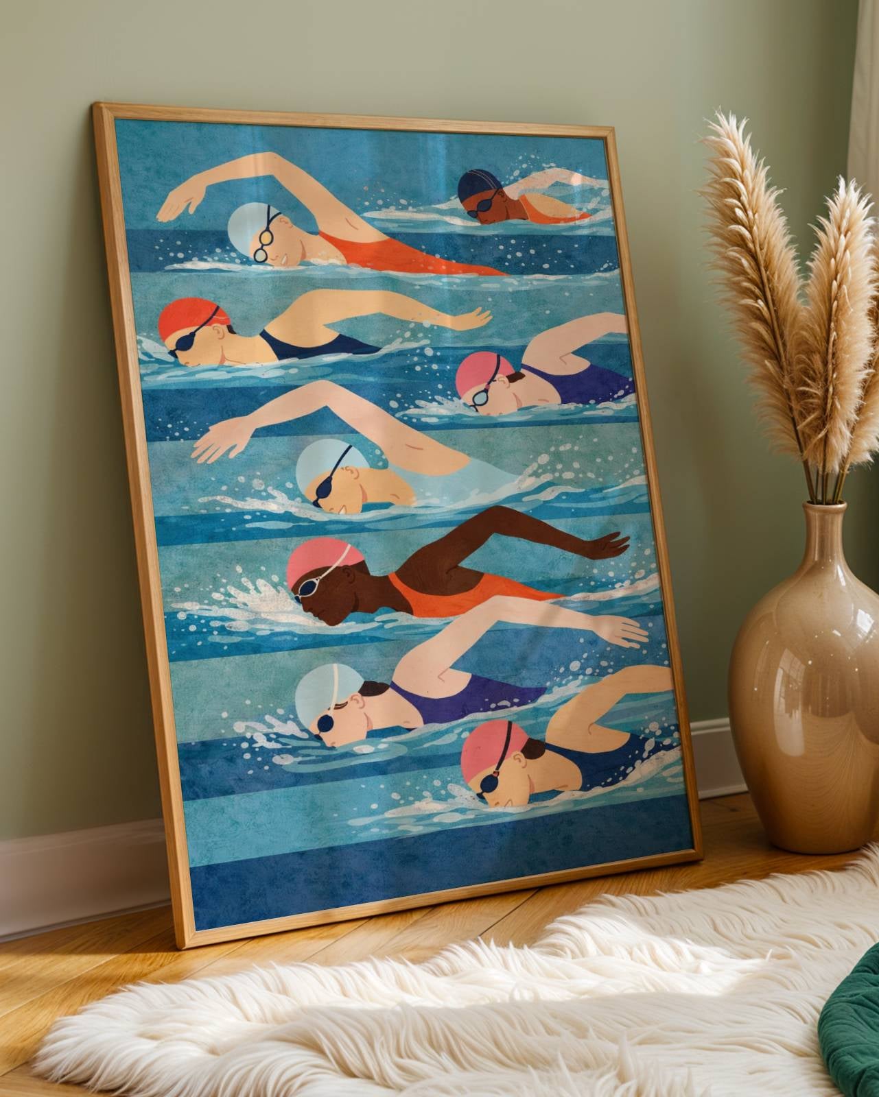 Swimming No.2 Poster