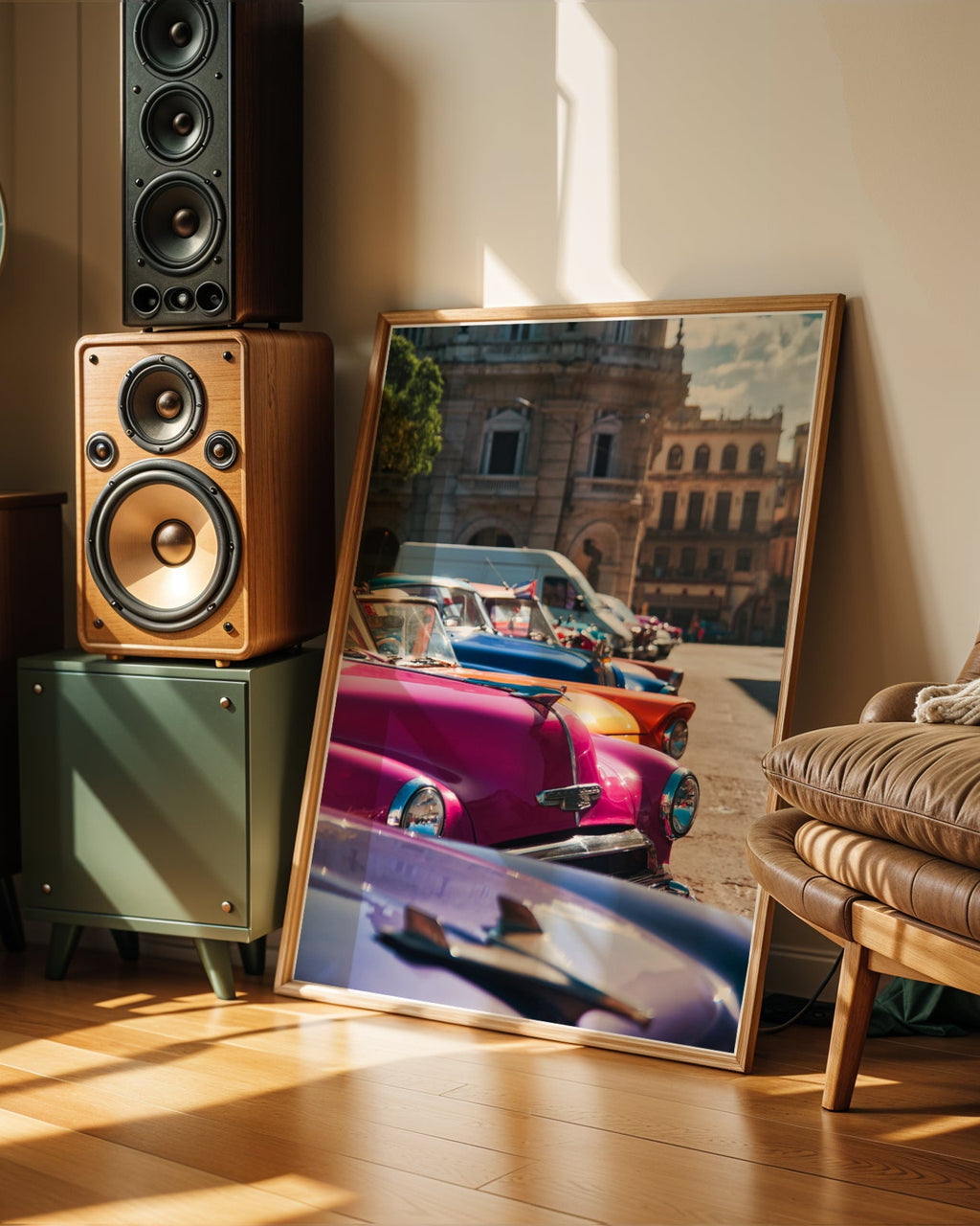 Vintage Cars Poster