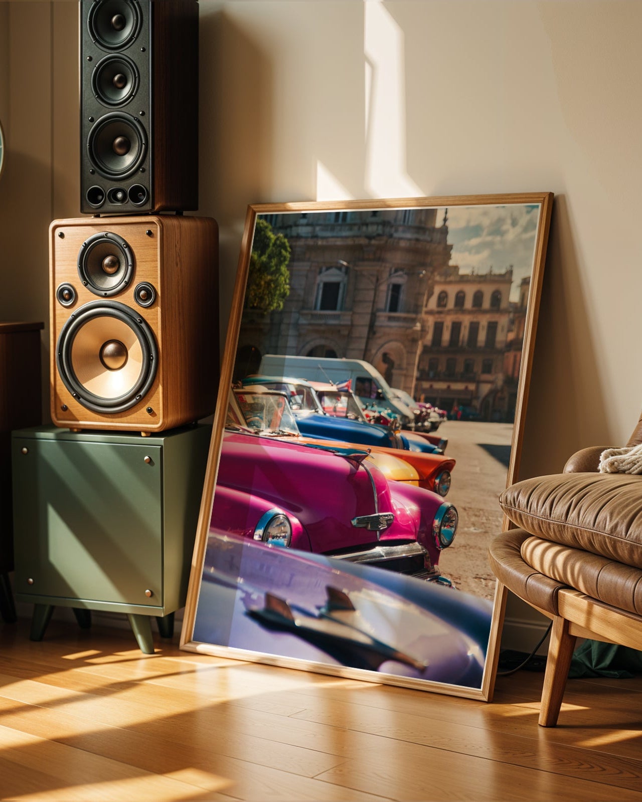 Vintage Cars Poster