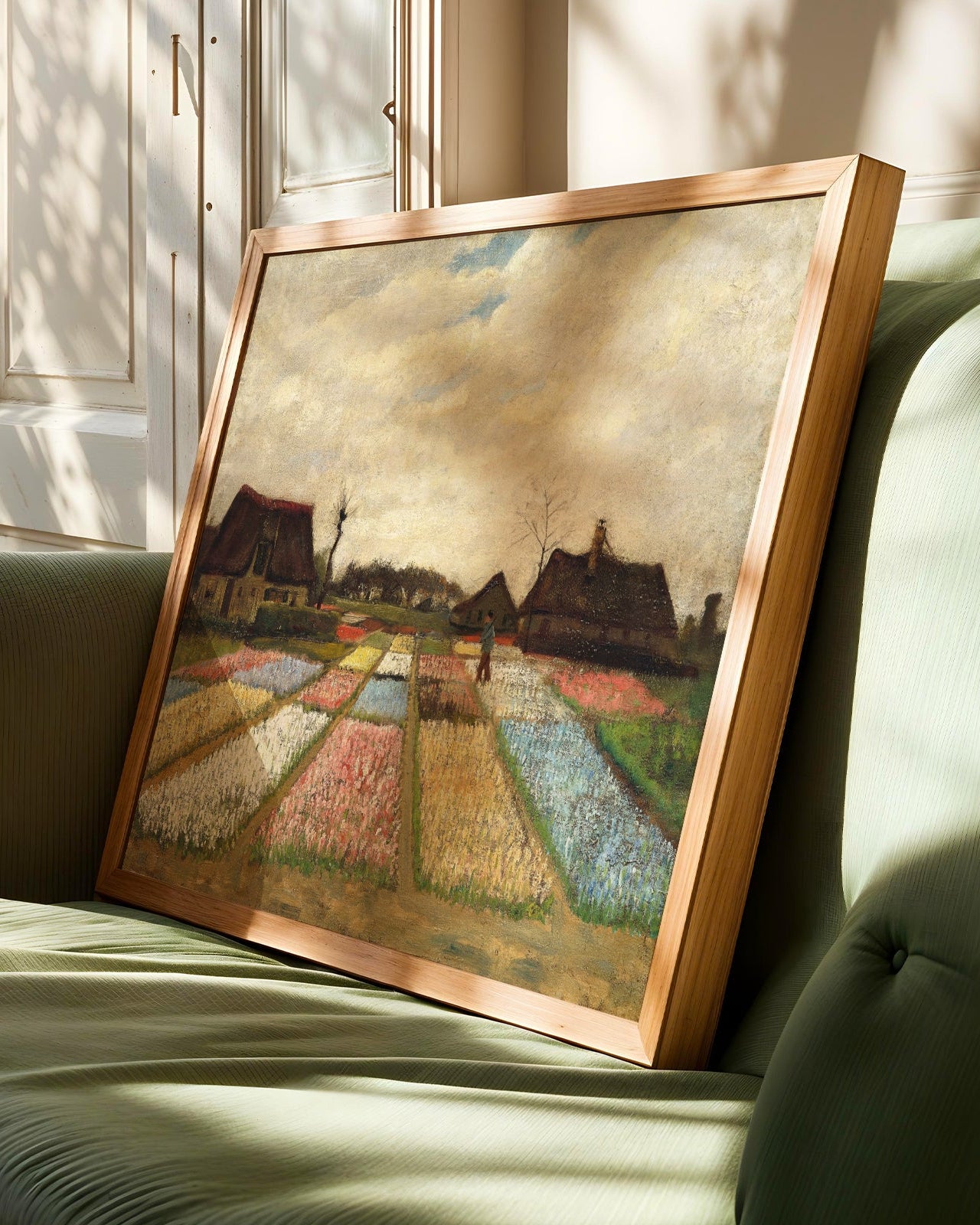 Van Gogh Hollanda'da Lale Tarlaları Poster