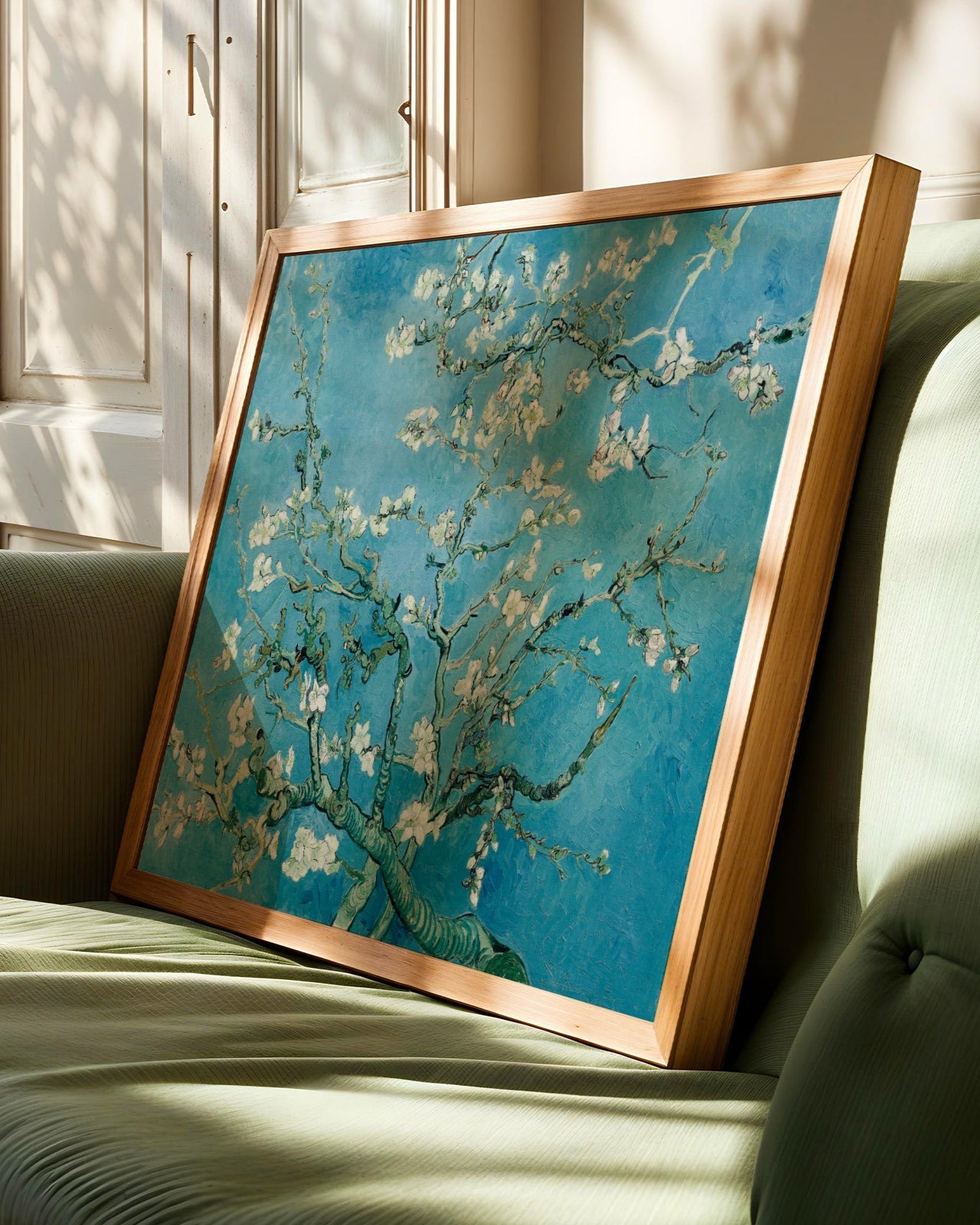 Van Gogh Çiçek Açan Badem Ağacı Poster