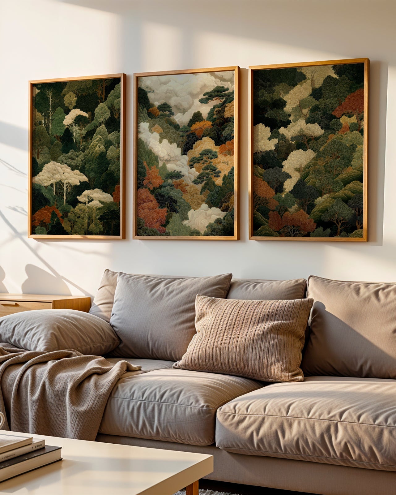 Japon Sanatı 3'lü Poster Seti