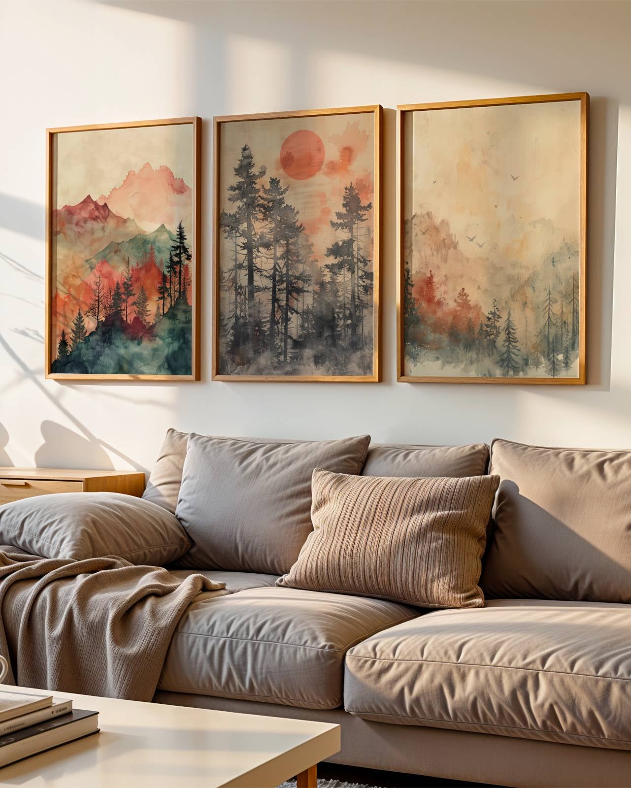 Japon Sanatı 3'lü Poster Seti