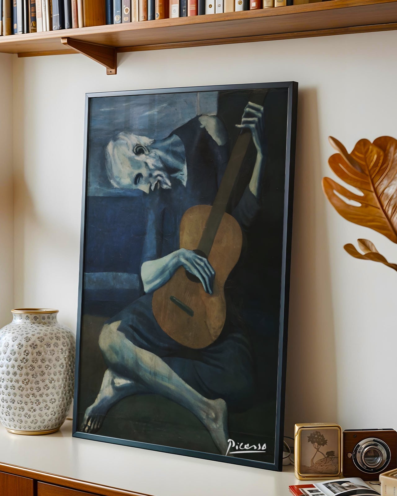 Picasso Yaşlı Gitarist Poster