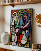 Picasso Ayna Karşısındaki Kız Poster