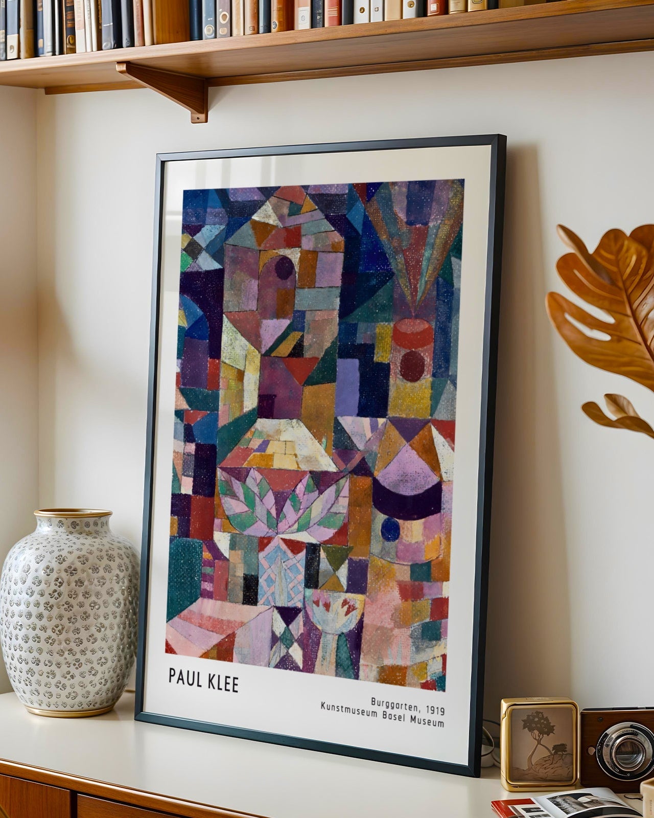 Paul Klee Burggarten Poster