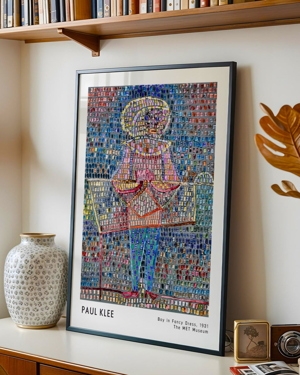 Paul Klee Boy In Fancy Dress Poster